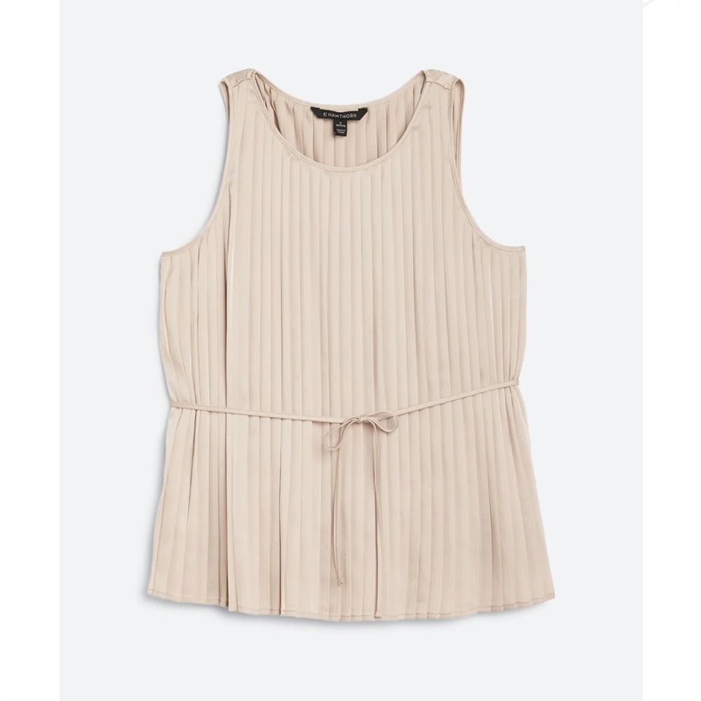 41 Hawthorn Pleated Satin Blouse